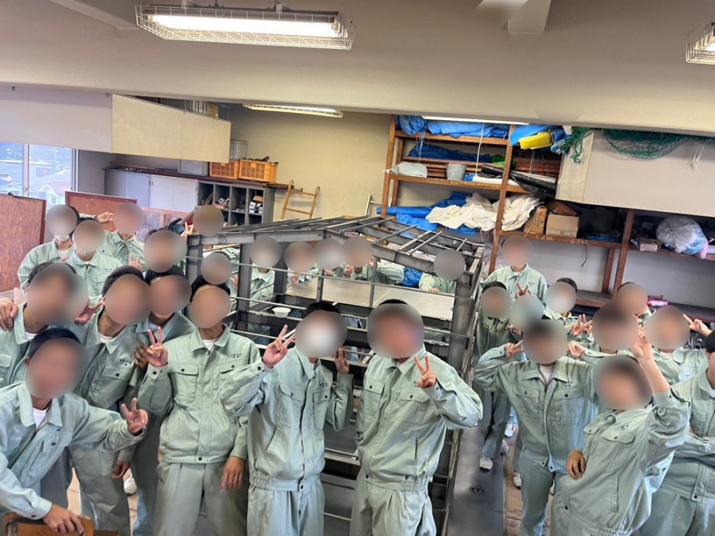 広島県立宮島工業高校 出前授業 2023 遠藤工業株式会社 鉄骨の加工・製作 広島県尾道市・福山市